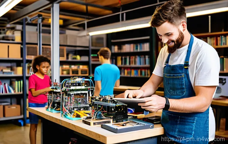 진정성을 위한 체험 기반 학습 방법 - **Active learning and hands-on experience**: A student and mentor in a practical setting. 진정성을 위한 체험 기반 학습 방법 - **Active learning and hands-on experience**: A student and mentor in a practical setting.